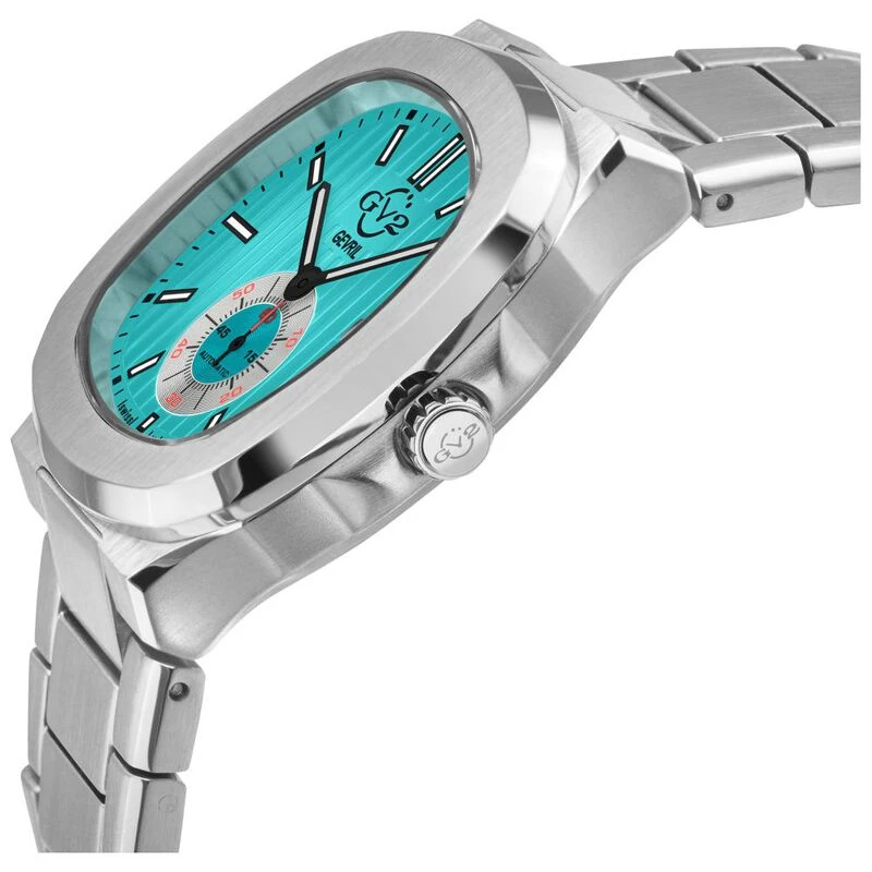 Gevril Mens GV2 Potente Casual Watch Silver Sportpursuit