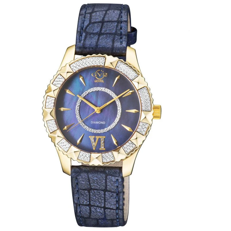 Gevril Womens Venice Watch Blue Sportpursuit