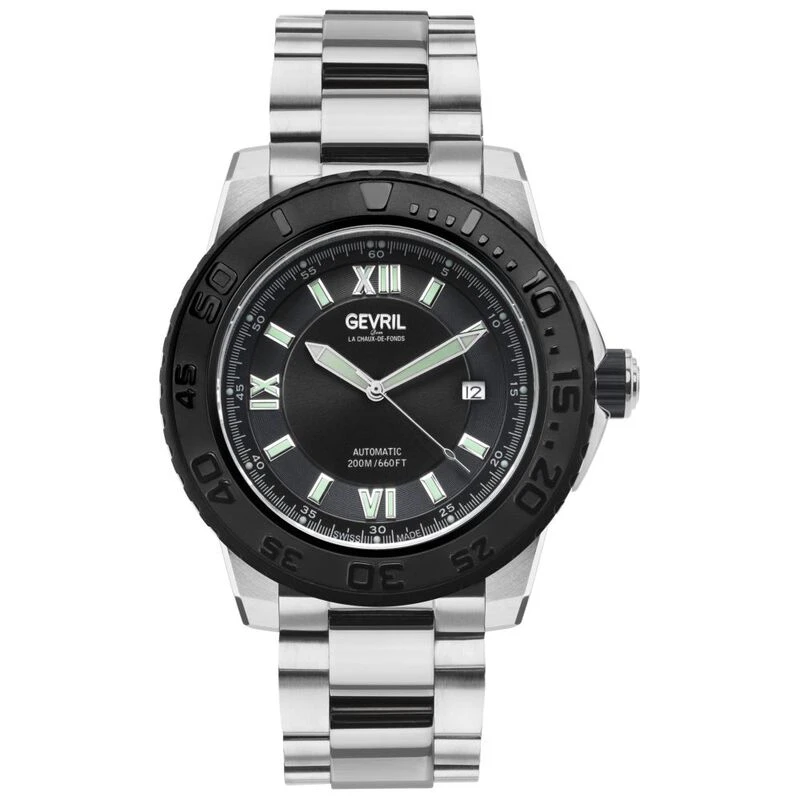 Gevril seacloud automatic men's watch clearance