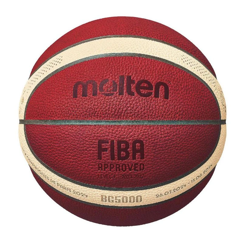 Ballon De Basket Wilson FIBA 3x3 Paris 2024 - Game Ball Officiel - Jaune (Neuf)