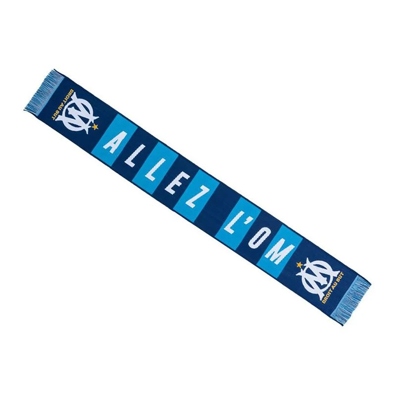 OLYPIQUE DE ARSEILLE Echarpe O - Collection Officielle 140 C Bleu