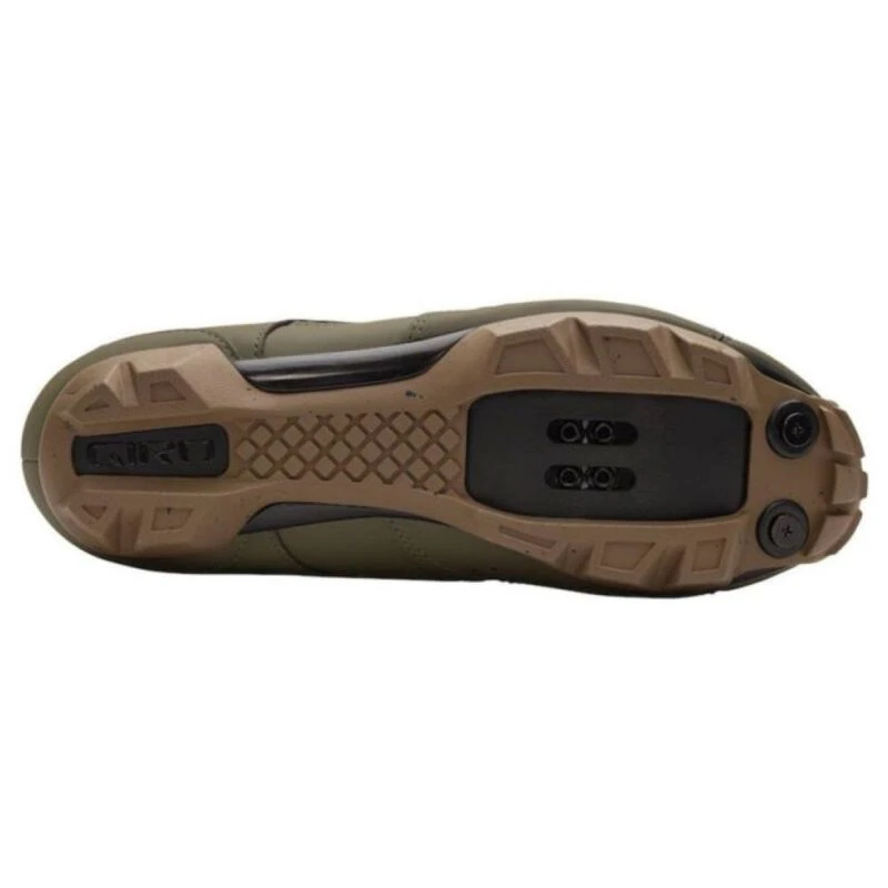 Giro Mens Cylinder II Cycling Shoes Olive Gum Sportpursuit