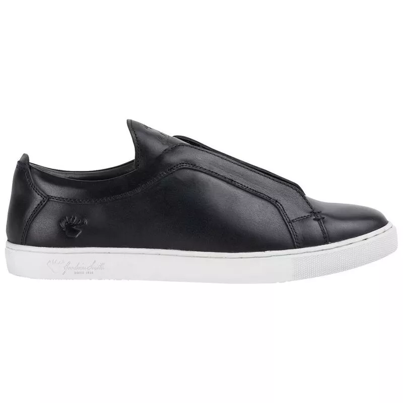 Goodwin Smith Men s Newark Laceless Trainers Black Sportpursuit