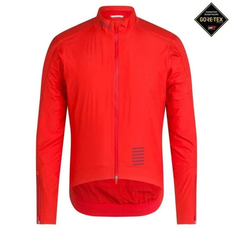 rapha フーディットレインジャケット ゴアテックス 赤 サイクル レインジャケット｜モンベル