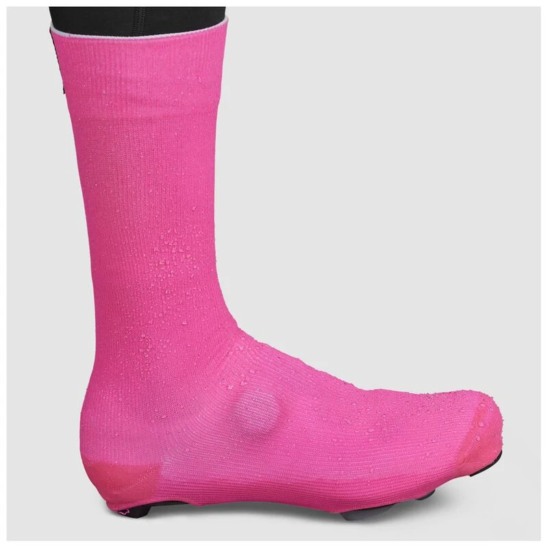 Gripgrab Flandrien Waterproof Road Overshoes Pink Sportpursuit