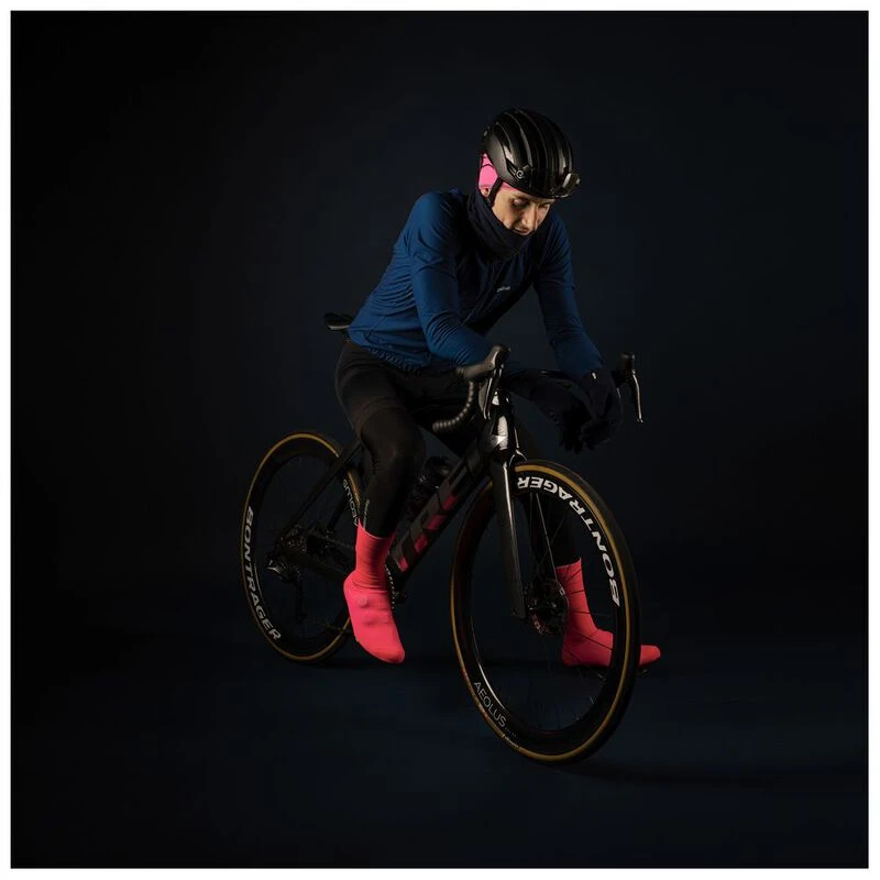 Gripgrab Flandrien Waterproof Road Overshoes Pink Sportpursuit