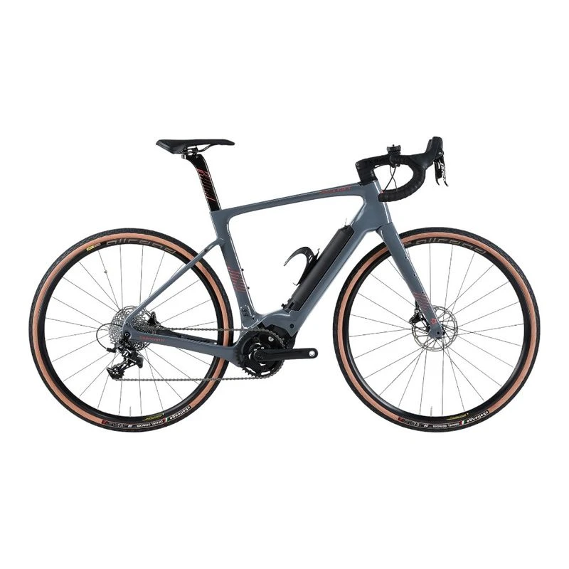 Guerciotti Brera Ion Shimano GRX400 1X10 Road E Bike Silver Spor