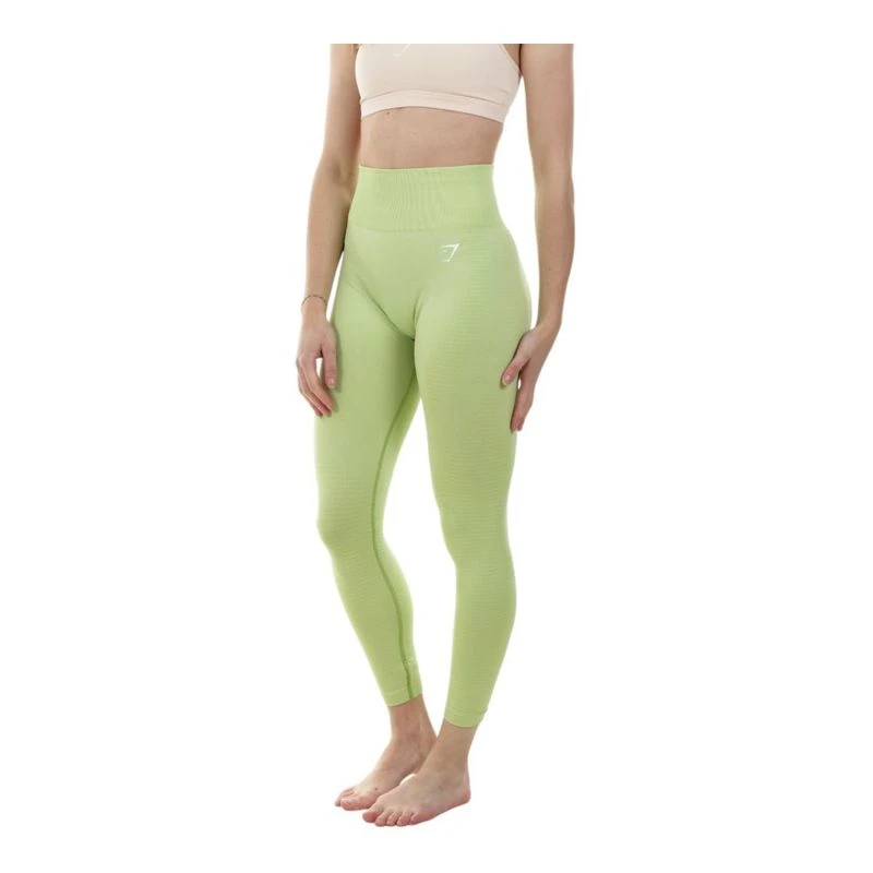 Gymshark Womens Vital Seamless Tights (Green) | Sportpursuit.com