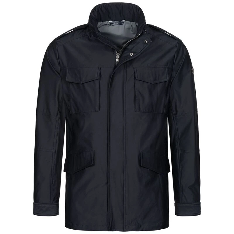 Hackett Mens Field Jacket Navy Sportpursuit