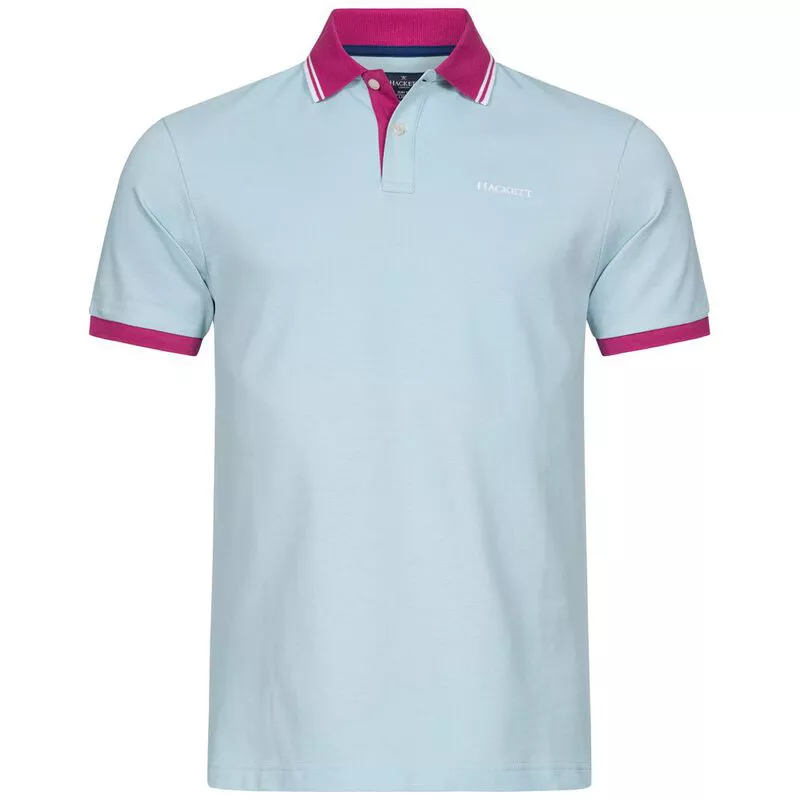 Vapor print tipped collar polo new arrivals