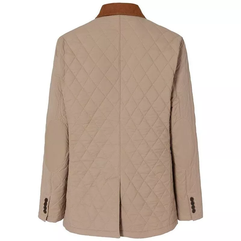 Hackett Mens Quilted Blazer Jacket Sand Sportpursuit