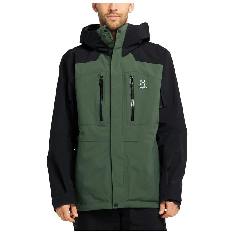 Haglofs Mens Elation GTX Jacket (Fjell Green/True Black) | Sportpursui