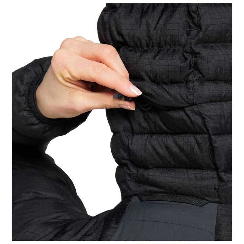 Women's impendor down hoodie black discount