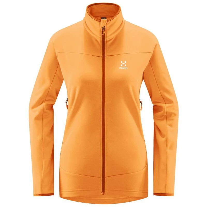 Chaqueta Técnica Haglöfs Mirre Mid Para Mujer - Poliéster 100% Reciclado, Ligera, Transpirable, Capa Base O Intermedia, Con Bolsillo Con Cremallera