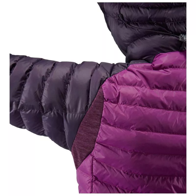 Haglofs Womens Essens Mimic Hooded Jacket (Lilac/Acai Berry) | Sportpu