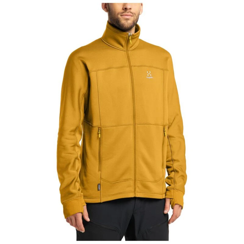 Haglöfs Mens Betula Fleece Jacket (Orange) | Sportpursuit.com