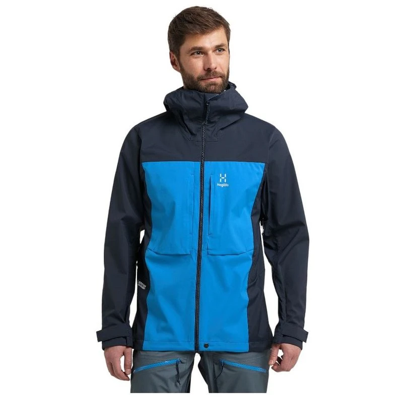 Haglöfs Mens Touring Infinium Jacket (Blue) | Sportpursuit.com