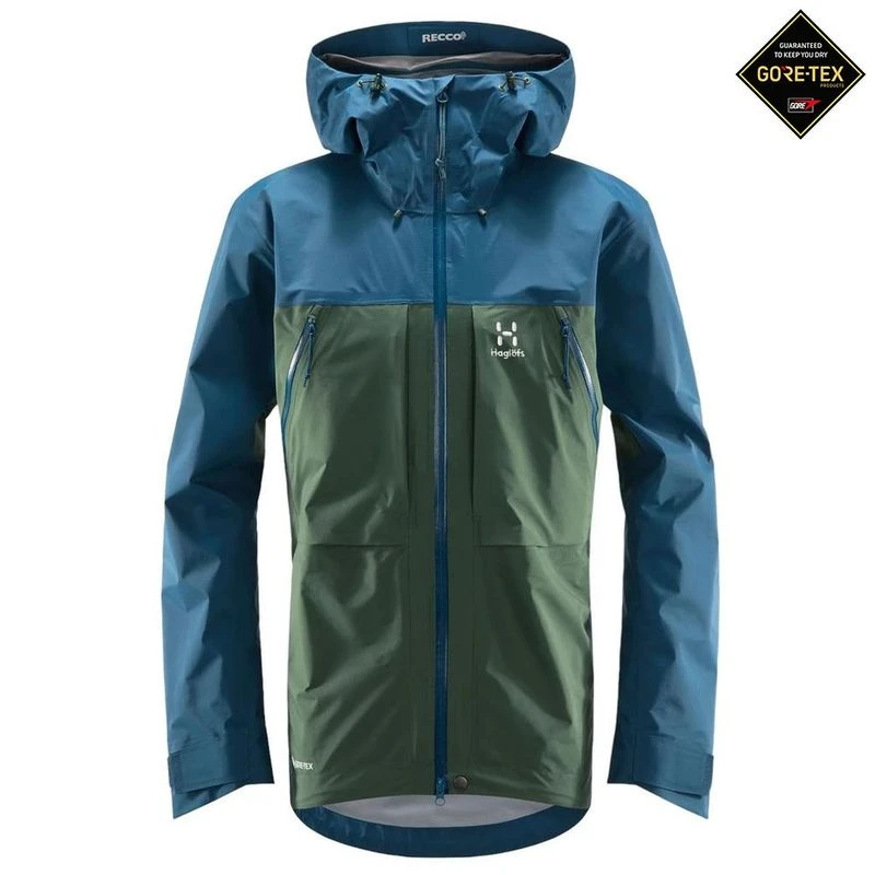 Haglöfs Mens Vassi Touring GTX Jacket (Green) | Sportpursuit.com
