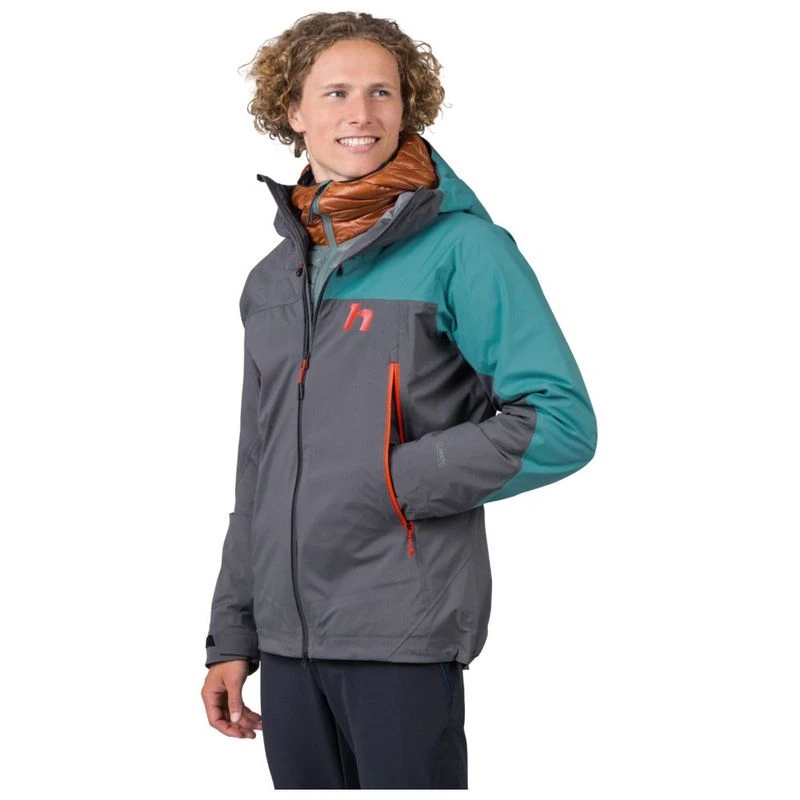 Hannah Mens Nexus Jacket Grey Blue Sportpursuit