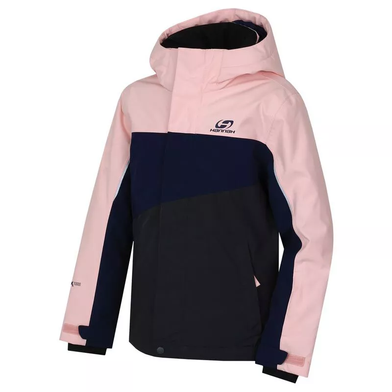 Hannah Kids Majlo II Ski Jacket Seashell Pink Estate Blue Sportpur