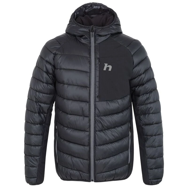 Hannah Mens Revel Hooded Insulated Jacket (Anthracite) | Sportpursuit.