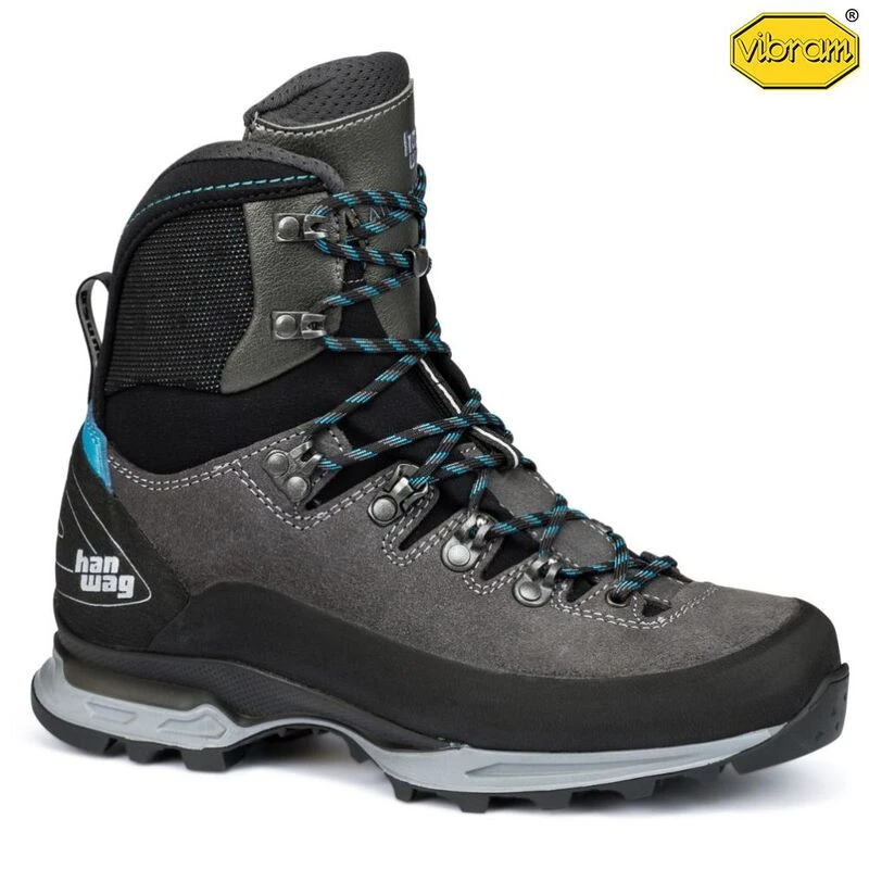 HANWAG Womens Alverstone II Lady LL Hiking Boots (Asphalt/Ocean) Spo