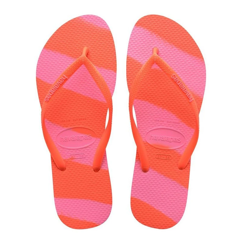 Orange havaianas slim new arrivals