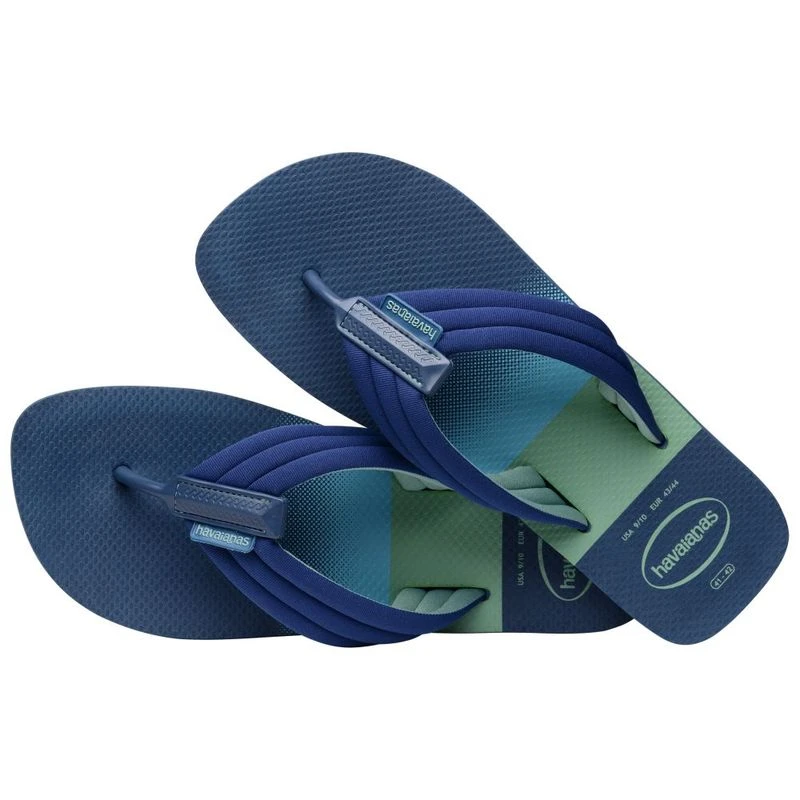 Havaianas Mens Urban Print Flip Flops (Indigo Blue) | Sportpursuit.com