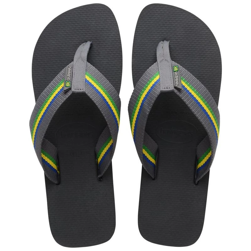 Havaianas Mens Urban Brasil Flip Flops New Graphite Sportpursuit.c