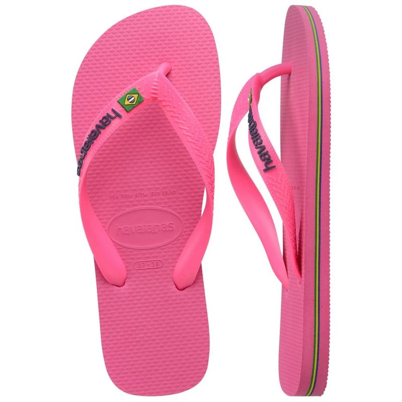 Flip Flop Havaianas Brasil Logo Black
