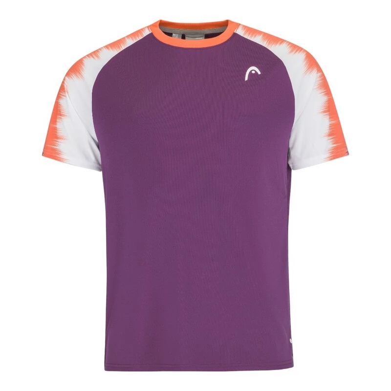 HEAD Herren Topspin Tennis T-Shirt – Mit Mesh-Einsatz Für Bessere Atmung & Stylishem Design