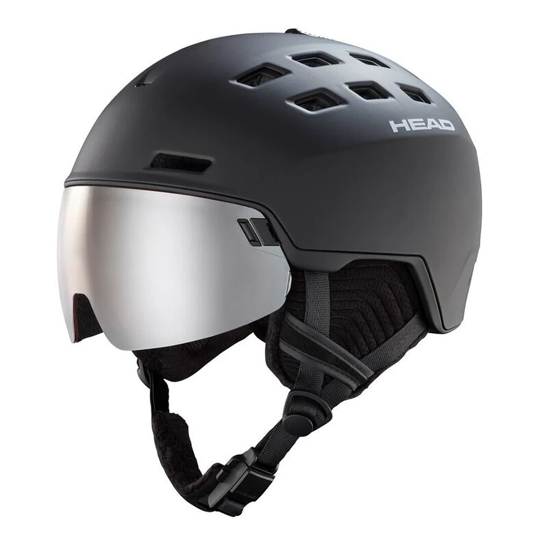 Casco Da Sci HEAD COMPACT EVO 2025 - Leggero, Ventilato, Con Sistema Di Regolazione Sphere Fit (Grigio)