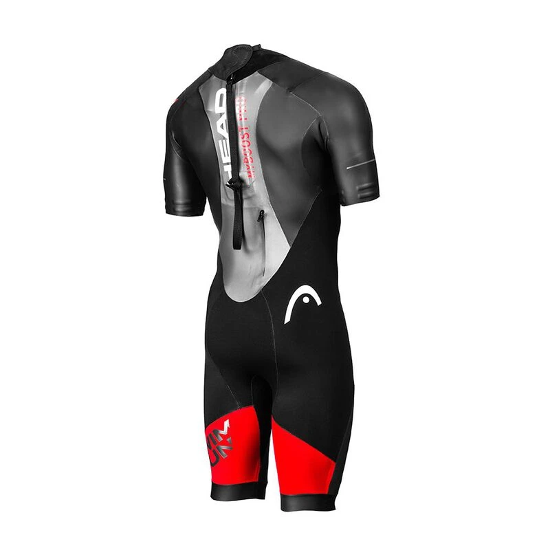 Combinaison Néoprène Head SR Myboost SL Homme - Noir/Rouge - Taille S - Natation, Sports Nautiques