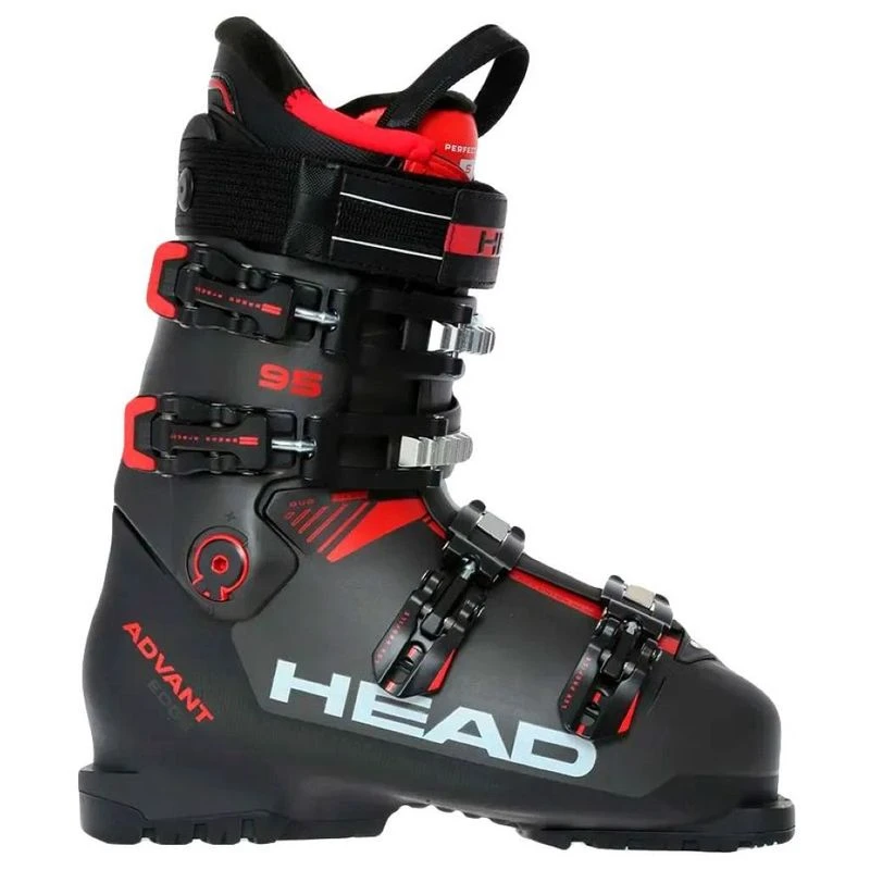 Head Mens Advant Edge 95 Ski Boots Anthracite Black Red Sportpursu