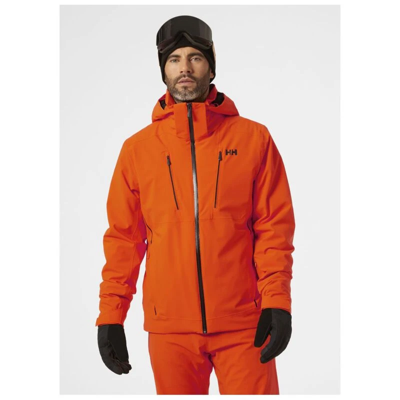 Helly Hansen Mens Alpha 3.0 Ski Jacket (Bright Orange)