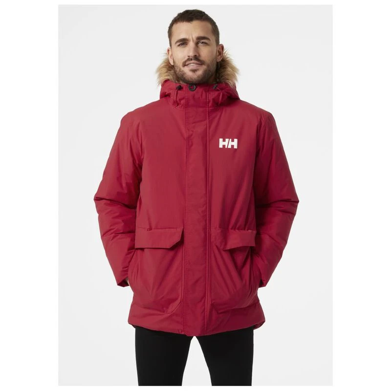 Helly Hansen Mens Classic Parka Red Sportpursuit