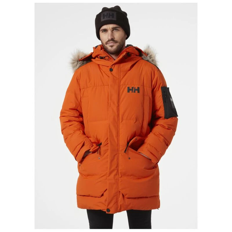 Helly Hansen Mens Bouvet Down Parka Patrol Orange Sportpursuit