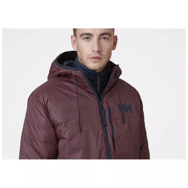 Helly Hansen Mens Active Insulated Jacket (Navy Print) Sportpursuit.