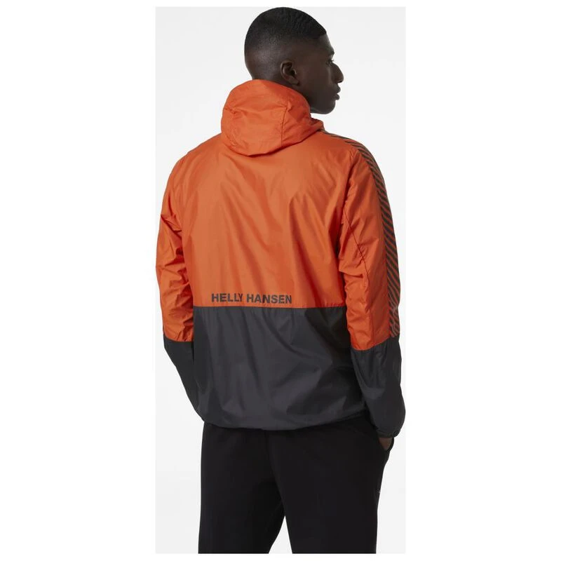 Helly Hansen Mens Active Wind Jacket (Patrol Orange) | Sportpursuit.co
