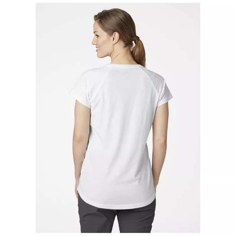 Helly Hansen Womens Nord Graphic T Shirt White Sportpursuit