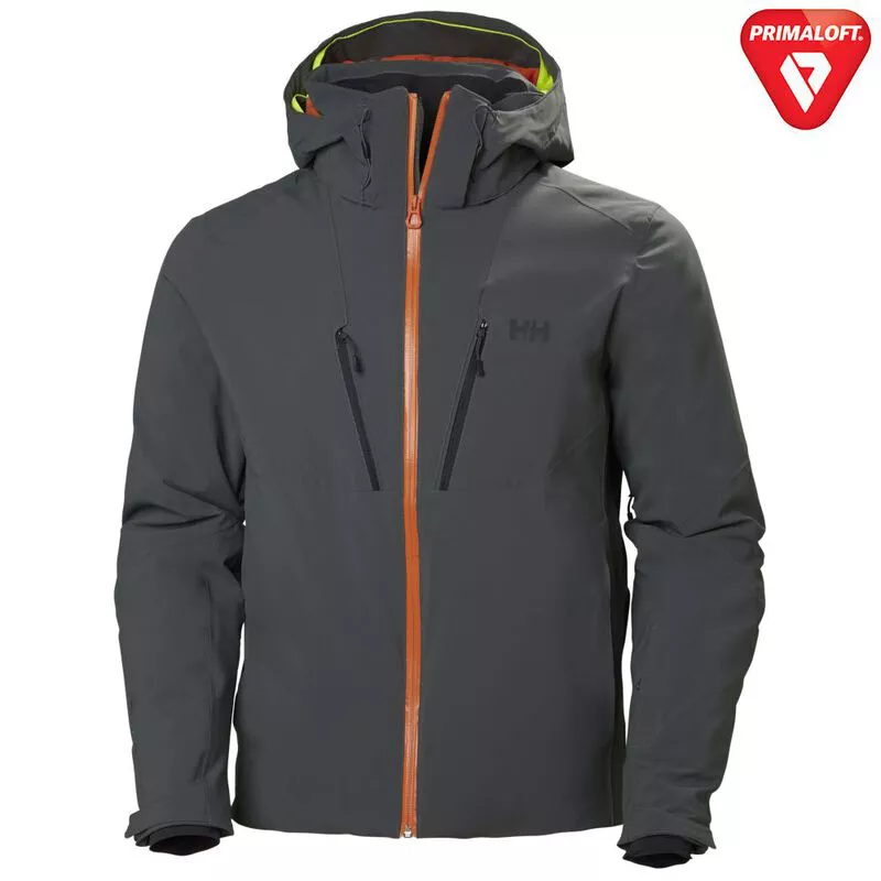 Helly Hansen Mens Lightning Jacket Charcoal Sportpursuit