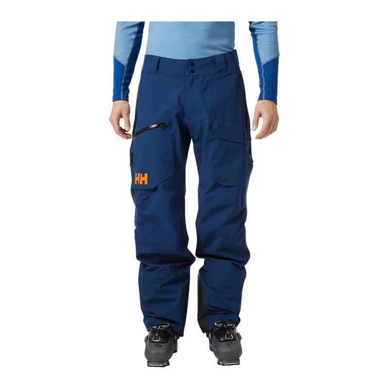 Pantalon De Pluie Helly Hansen Homme - Bleu, Taille M, Nylon, Imperméable, Emballable