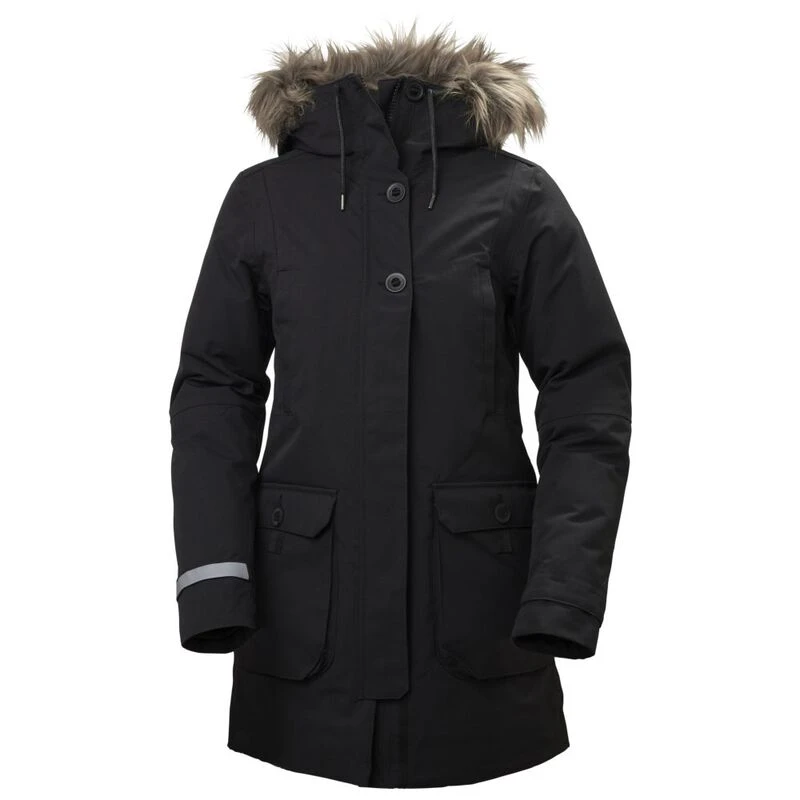 Helly Hansen Womens Longyear II Parka Black Sportpursuit