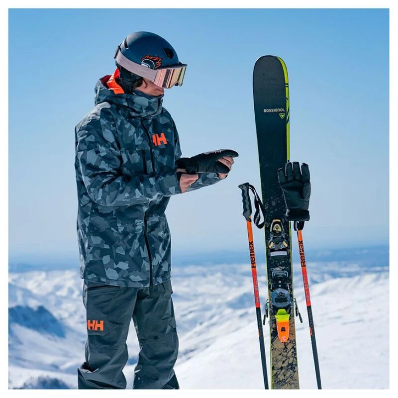 Helly Hansen Mens Garibaldi Infinity Ski Jacket Trooper Camo Sport