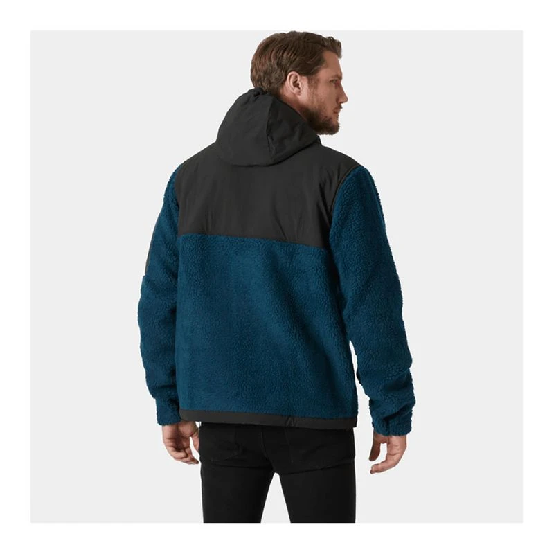 Polaire Helly Hansen Homme Bleu 1/4 Zip Taille S - Occasion Bon État
