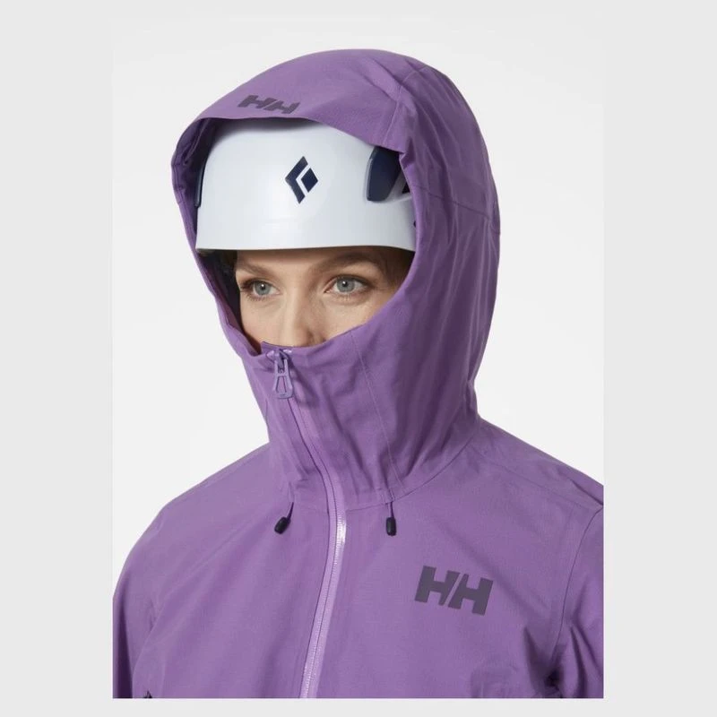 Helly Hansen Womens Verglas Infinity Shell Jacket Crushed Gravel S