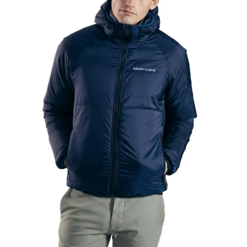 Henri lloyd puffer jacket with hood hot sale