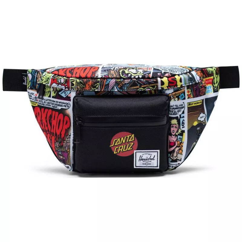 Herschel Seventeen 3.5L Hip Pack Santa Cruz Black Sportpursuit
