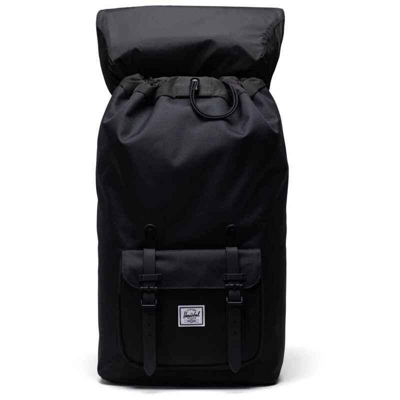 Herschel Little America Rucksack Black Black Rubber Sportpursuit.c