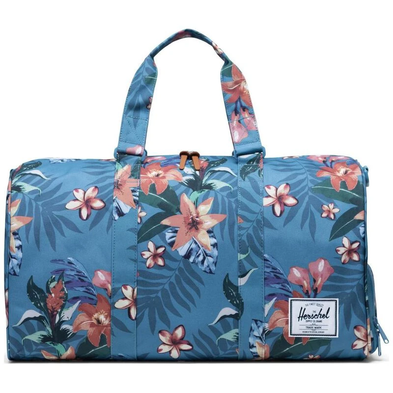 Herschel Novel 42.5L Duffle Bag Summer Floral Heaven Blue
